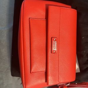 Red Armani Collezioni collection cross body